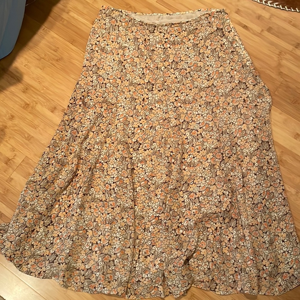 Silk skirt